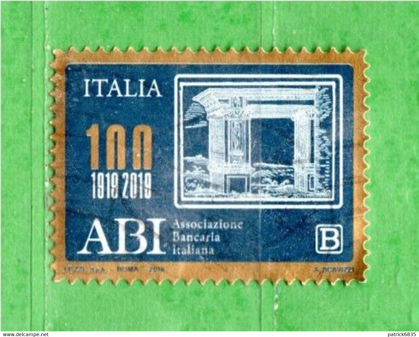 Italia ° -  2019 - ABI - Associazione Bancaria Italiana. Unif. 3962.  Usato - 2011-20: Oblitérés