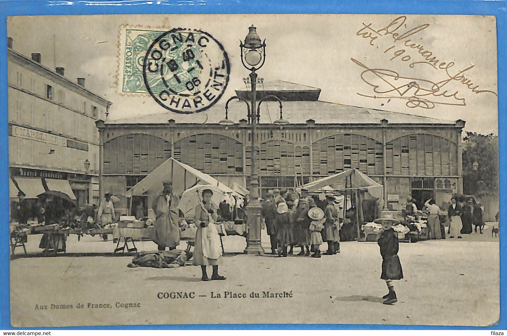 16 - Charente - Cognac - La Place Du Marché (N4343) - Cognac