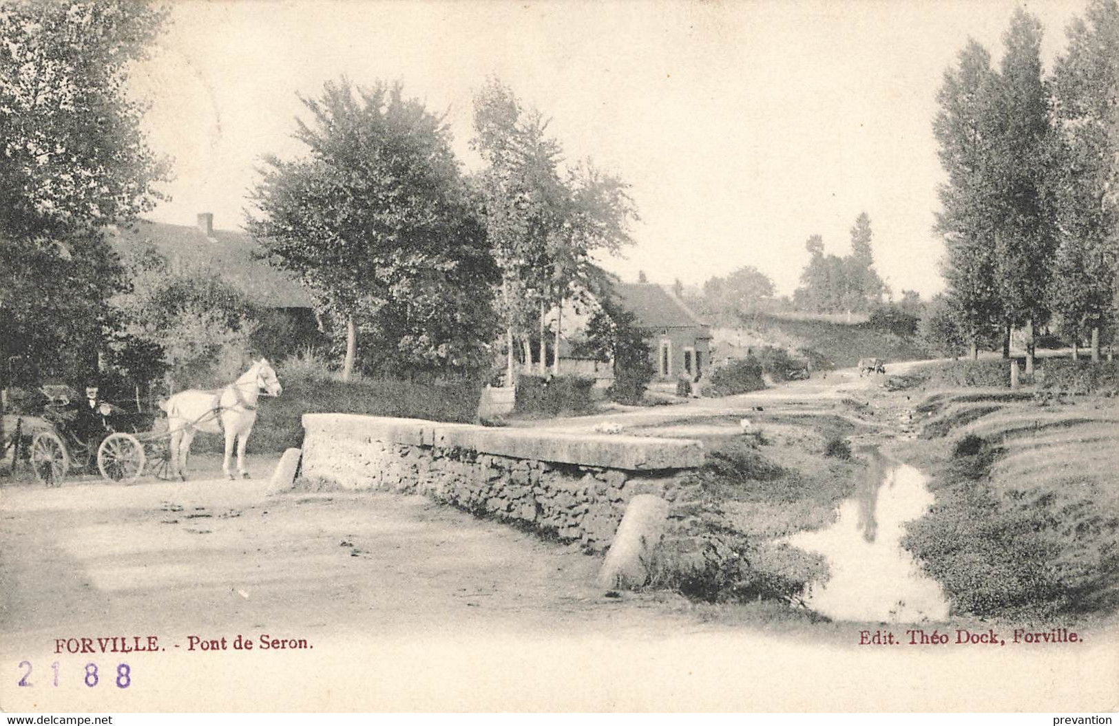 FORVILLE - Pont De Seron - Avec Attelage - Fernelmont