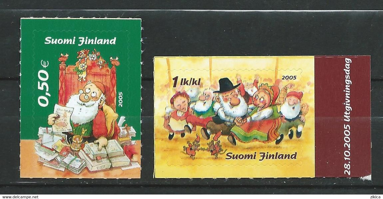 Finland 2005 Merry Christmas - Self-Adhesive Stamps MNH.NEUF - Unused Stamps