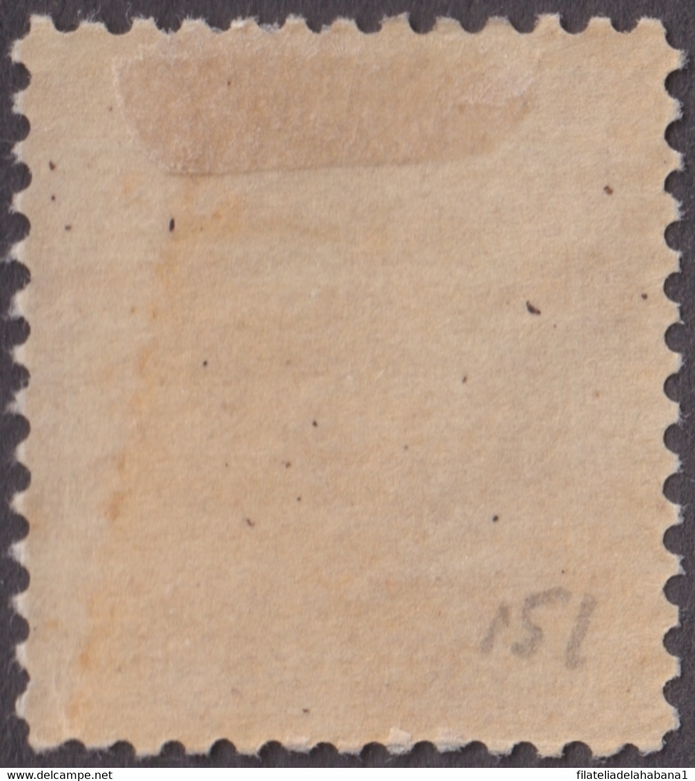1905-155 CUBA REPUBLICA 1905 10c MH CAMPO ARADO. - Unused Stamps