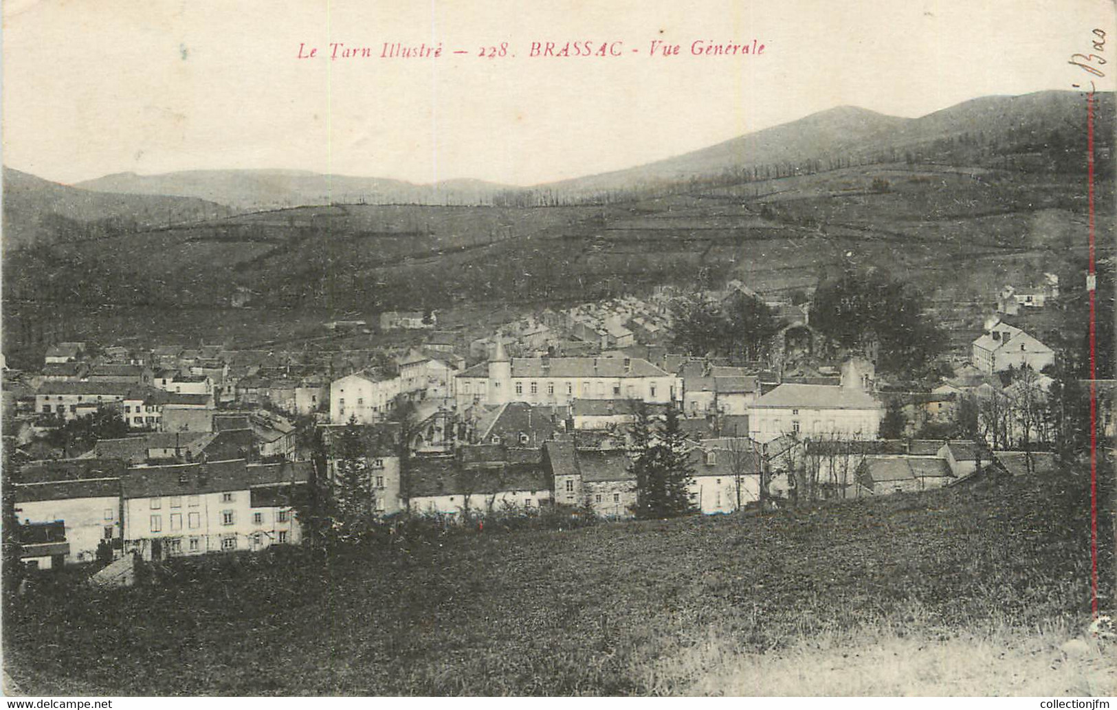 CPA FRANCE 81 "Brassac, Vue Générale" - Brassac