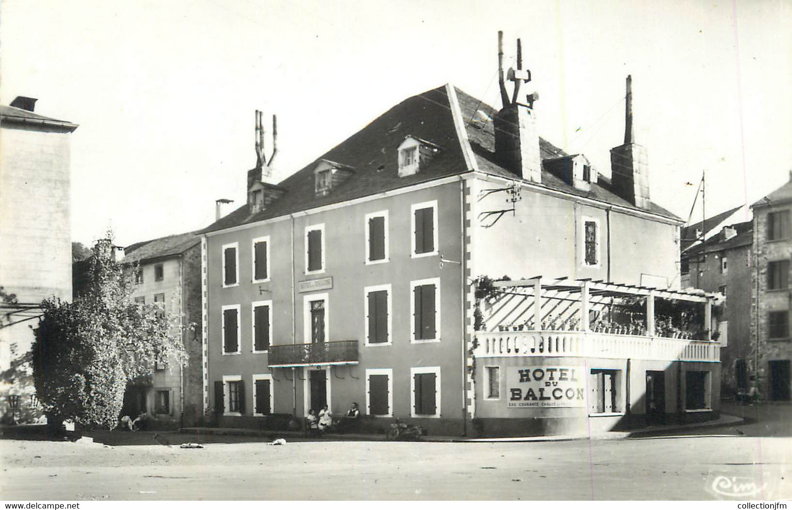 CPSM FRANCE 81 "Brassac, Hôtel Du Balcon". - Brassac