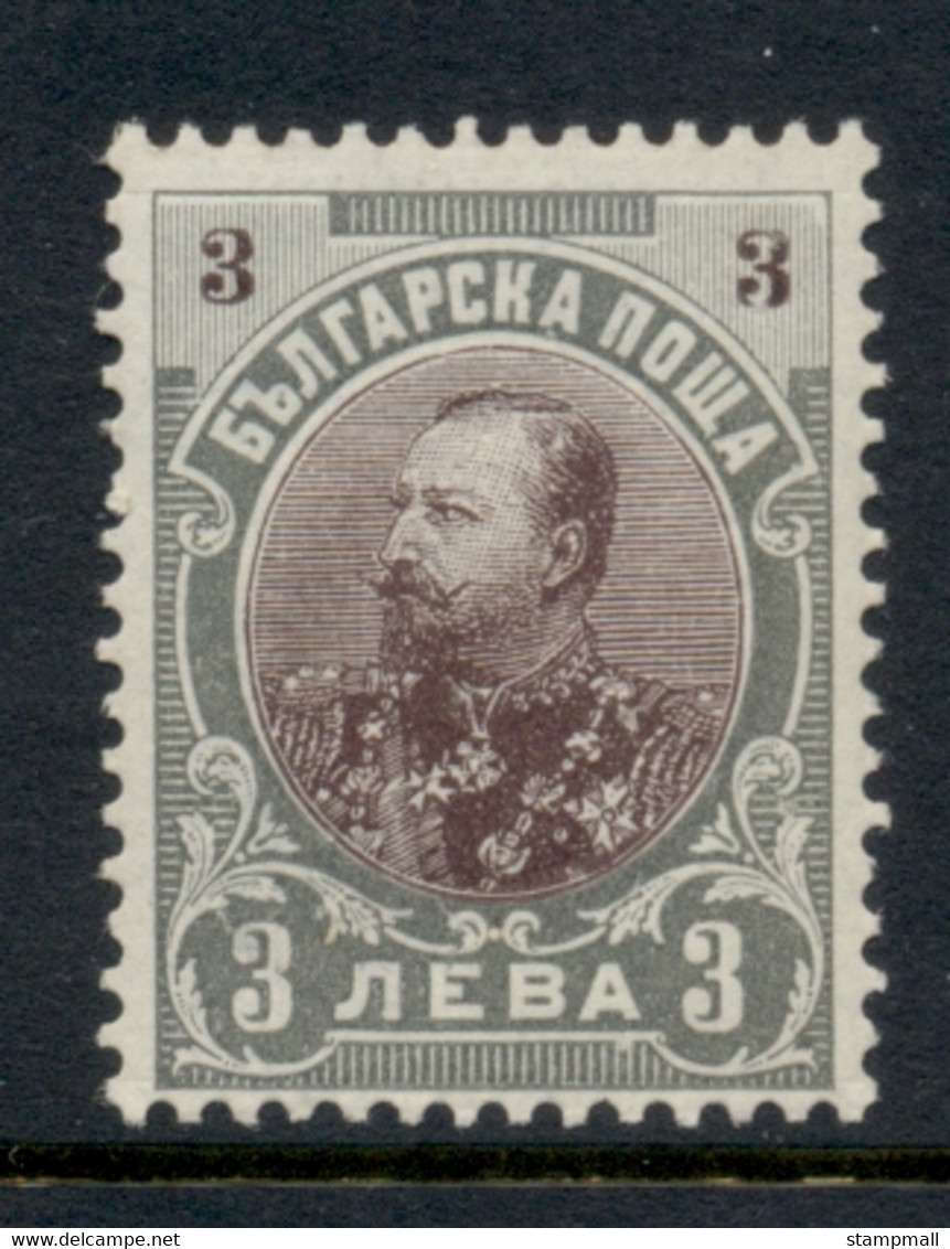 Bulgaria 1901 Tsar Ferdinand 3l MUH - Unused Stamps