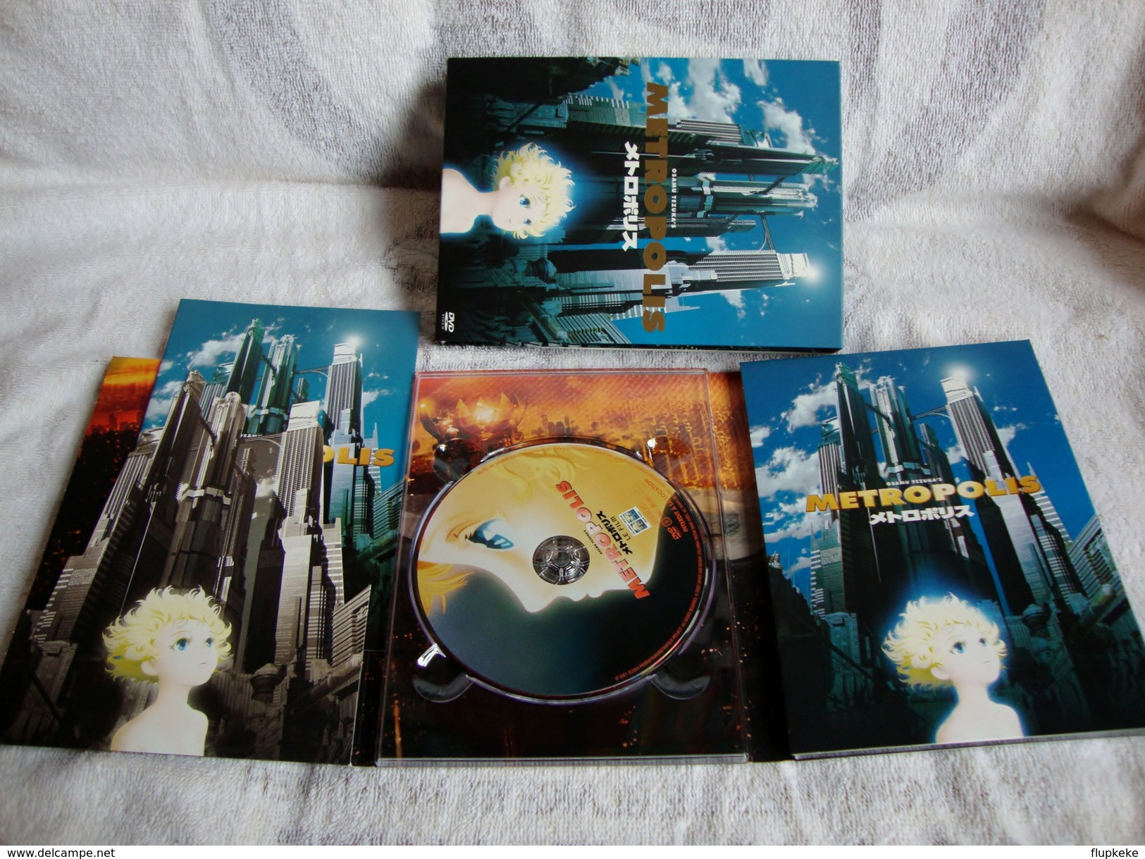 Dvd Zone 2 Metropolis (2001) 2 DVD Édition Spéciale Collector vf+Vostfr