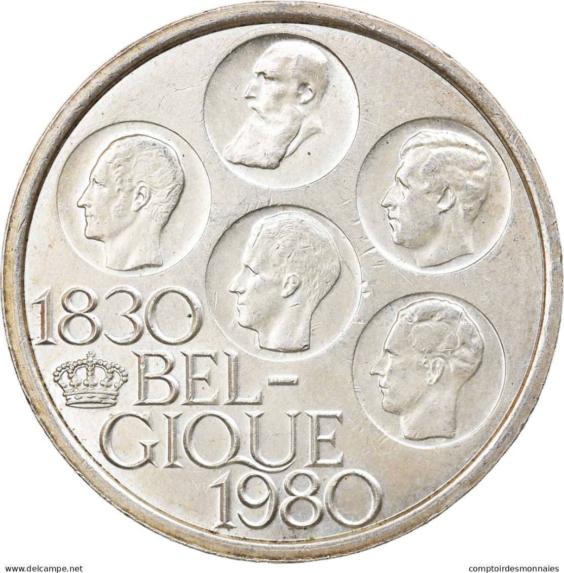 Monnaie, Belgique, Baudouin I, 500 Francs, 500 Frank, 1980, Bruxelles, TTB+ - 500 Francs