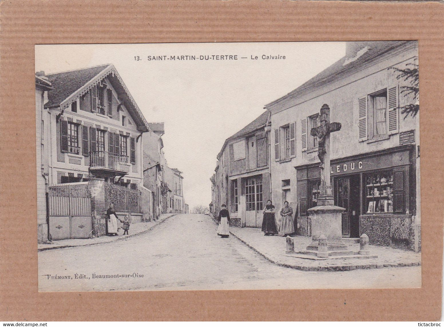 CPA 95 Saint-Martin-du-tertre Le Calvaire - Saint-Martin-du-Tertre