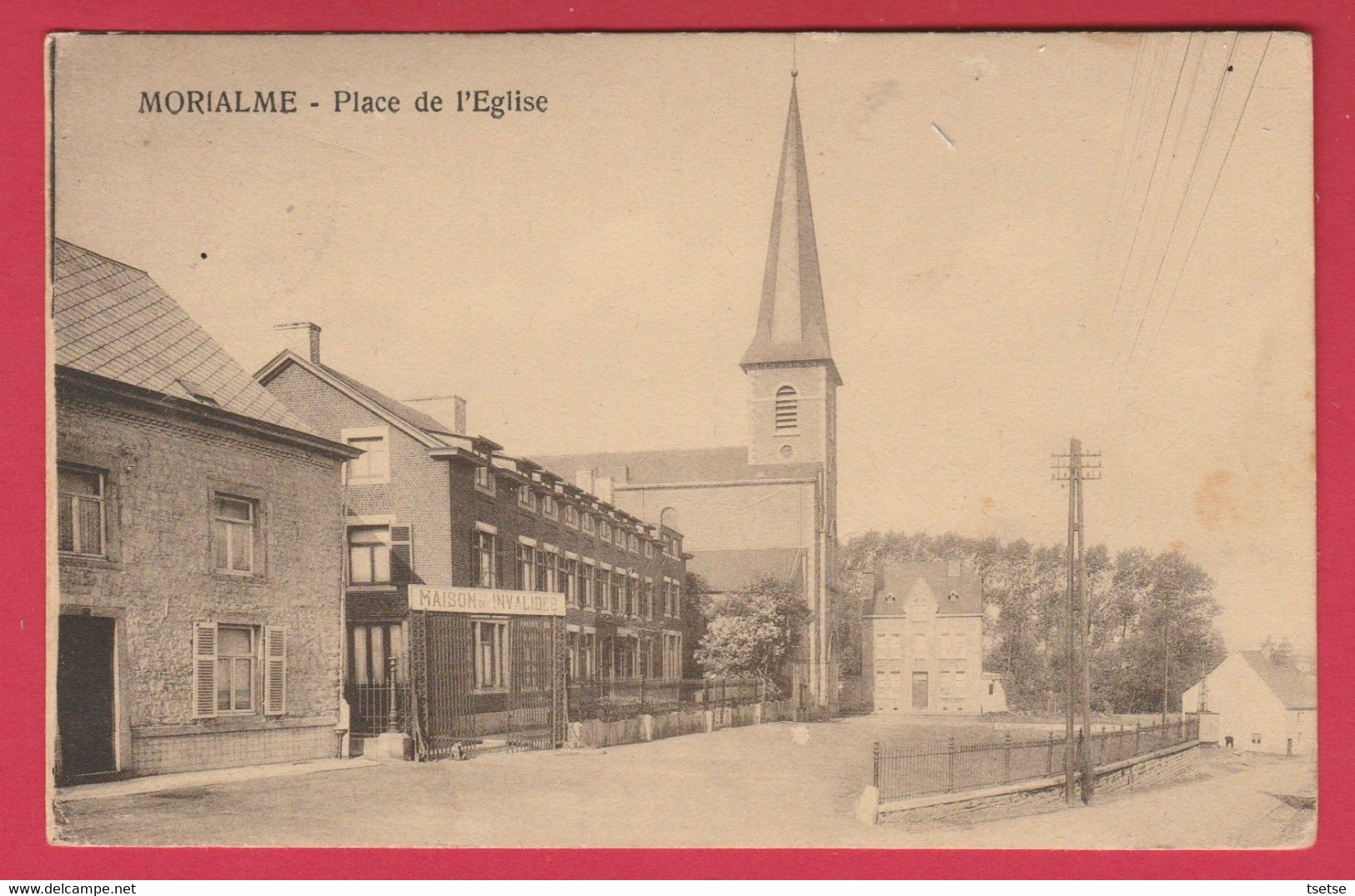 Morialmé - Place De L'Eglise  ( Voir Verso ) - Florennes