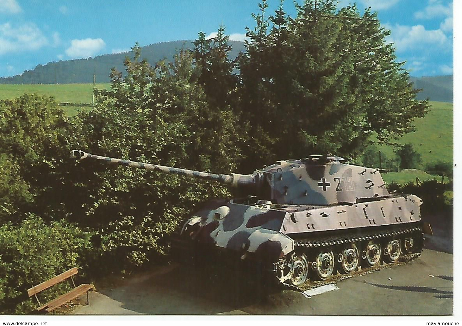 La Gleize Char Tank Allemand - Oorlog 1939-45