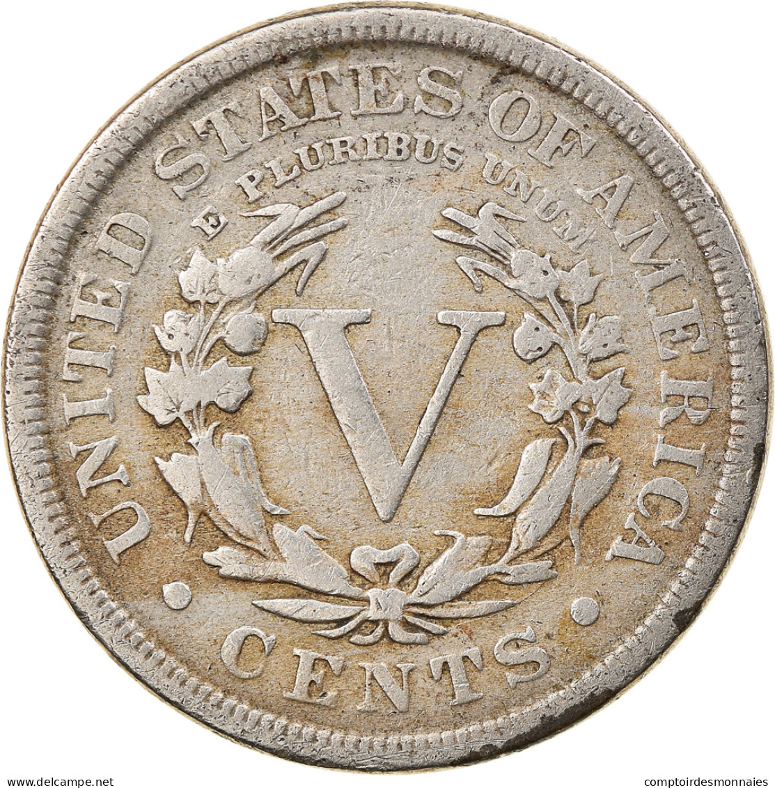 Monnaie, États-Unis, 5 Cents, 1911, Philadelphie, TB+, Copper-nickel - 1883-1913: Liberty