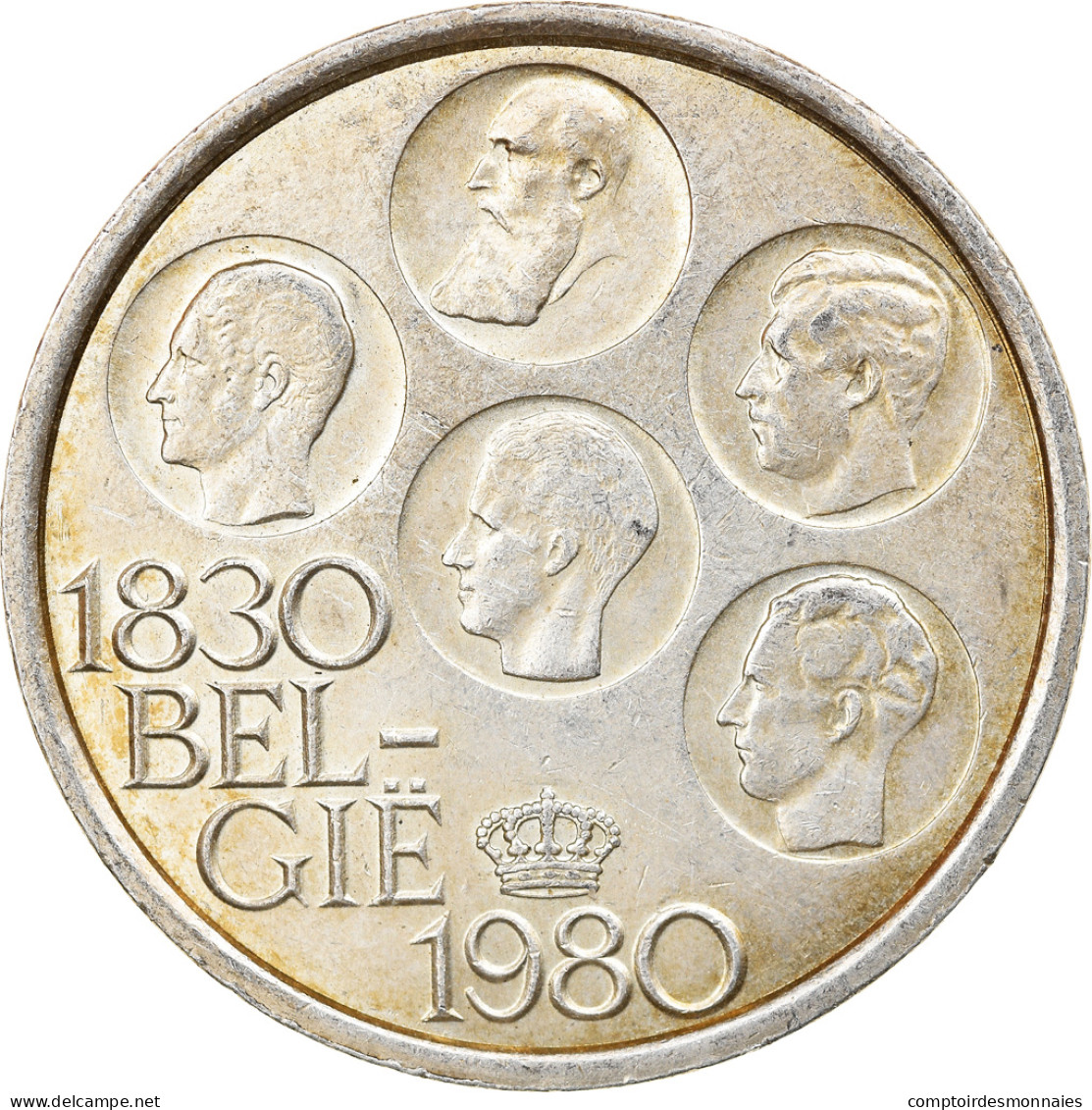 Monnaie, Belgique, Baudouin I, 500 Francs, 500 Frank, 1980, Bruxelles, TTB+ - 500 Francs