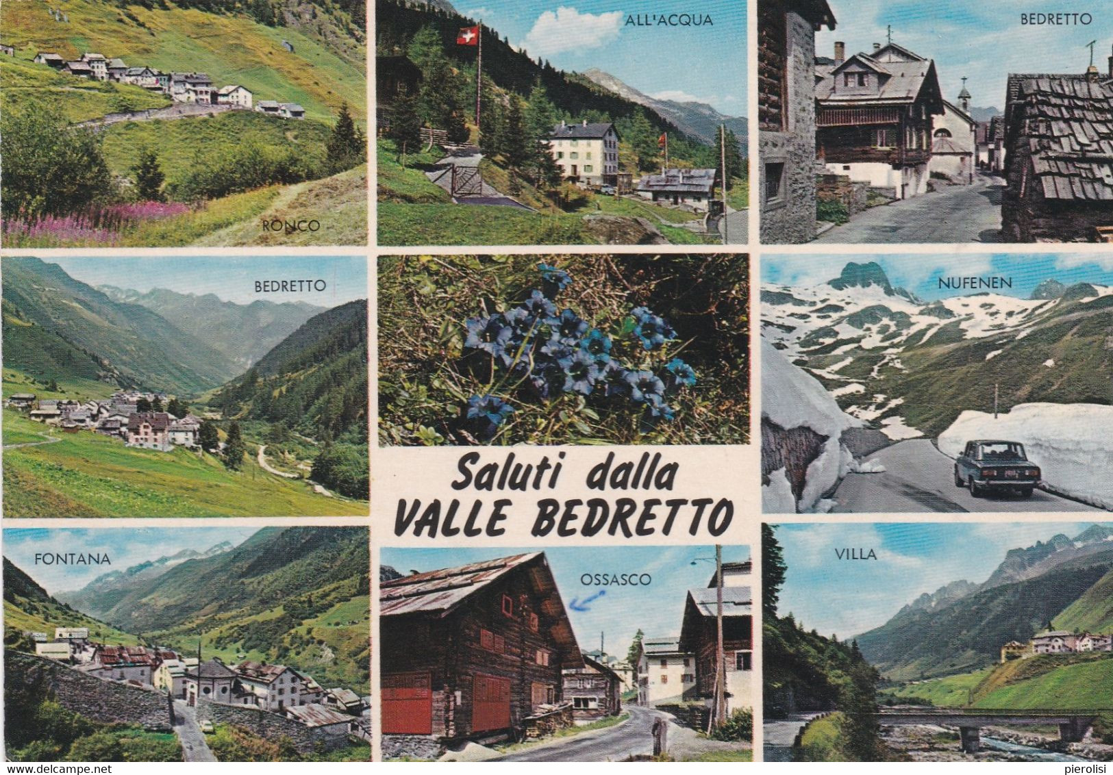 (B-ST555) - VALLE BEDRETTO (Canton Ticino) - Multivedute - Bedretto