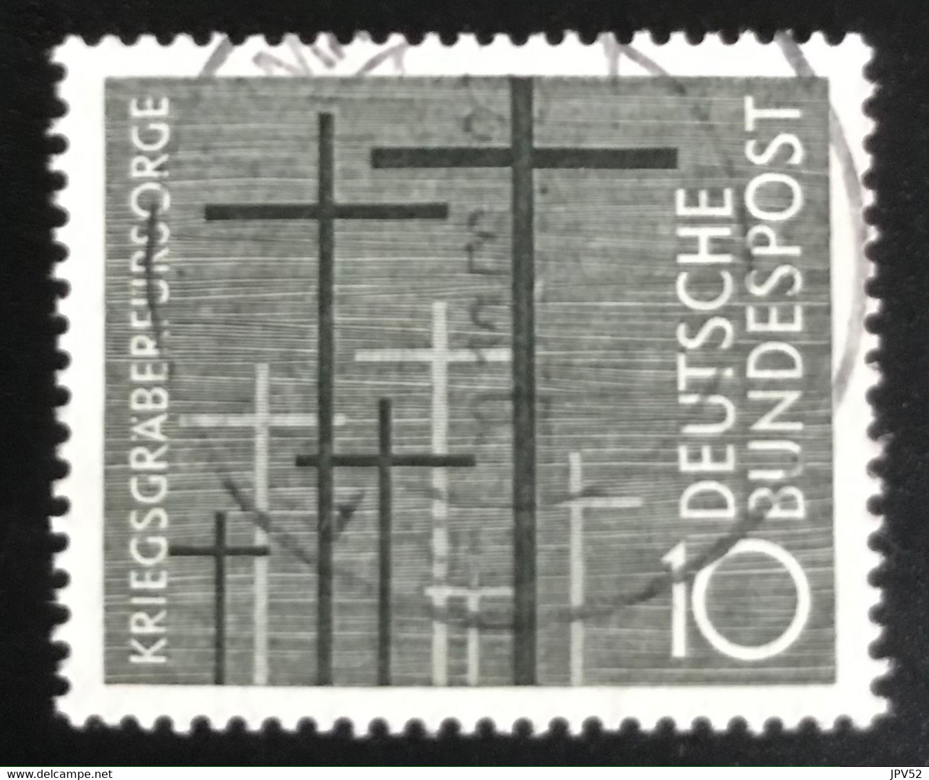 Deutsche Bundespost  - A1/7 - (°)used - 1956 - Michel 248 - Oorlogsgraven - Used Stamps