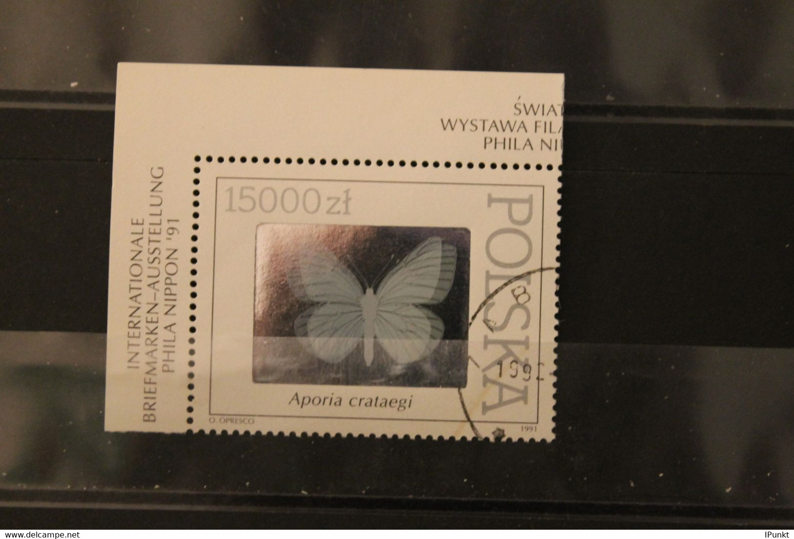 Schmetterlinge, 1991 Polen, Ungebraucht, Hologrammmarke, Gebraucht - Hologrammes