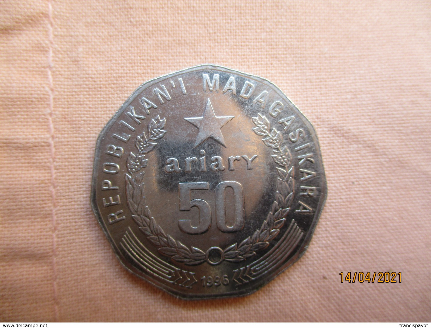 Madagascar: 50 Ariary 1996 - Madagaskar