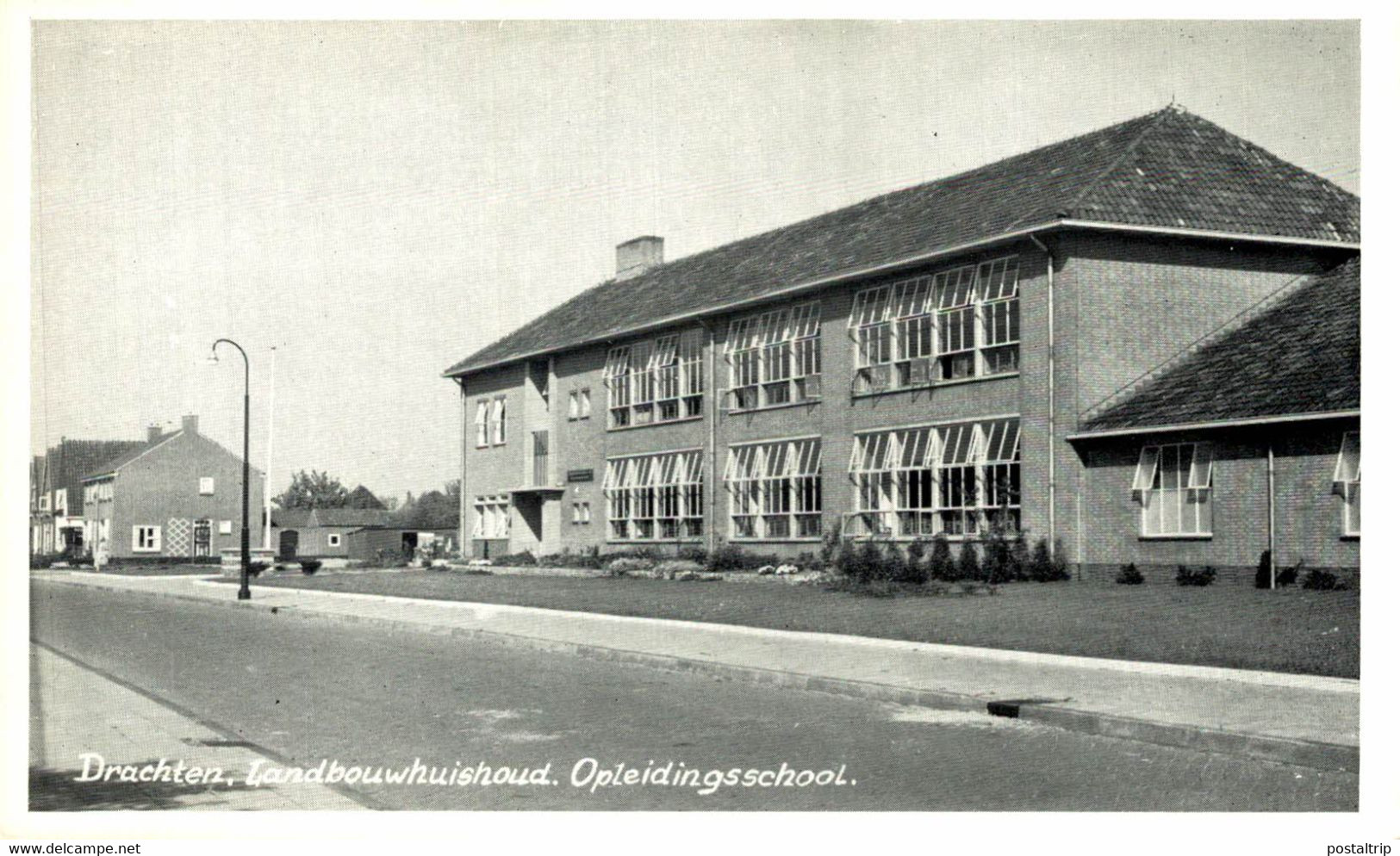 DRACHTEN Landbouwhuishoudschool Opleidingsschool Friesland  HOLLAND HOLANDA NETHERLANDS - Drachten