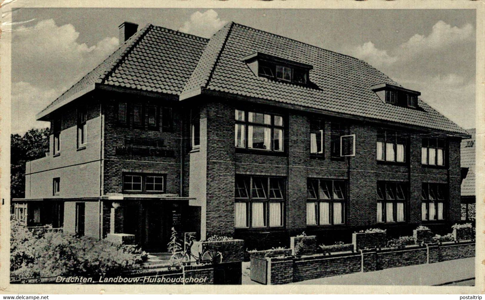 DRACHTEN Landbouw-Huishoudschool  Friesland  HOLLAND HOLANDA NETHERLANDS - Drachten