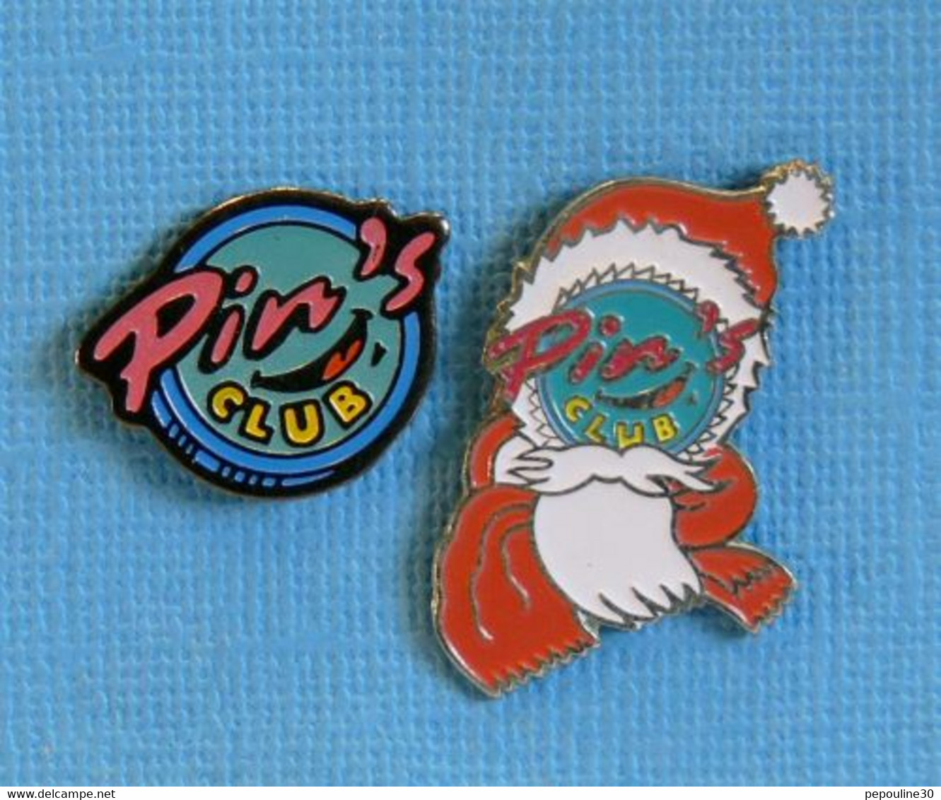 2 PIN'S //   ** PIN'S VINTAGE COLLECTION / PIN'S CLUB NOËL ** - Weihnachten
