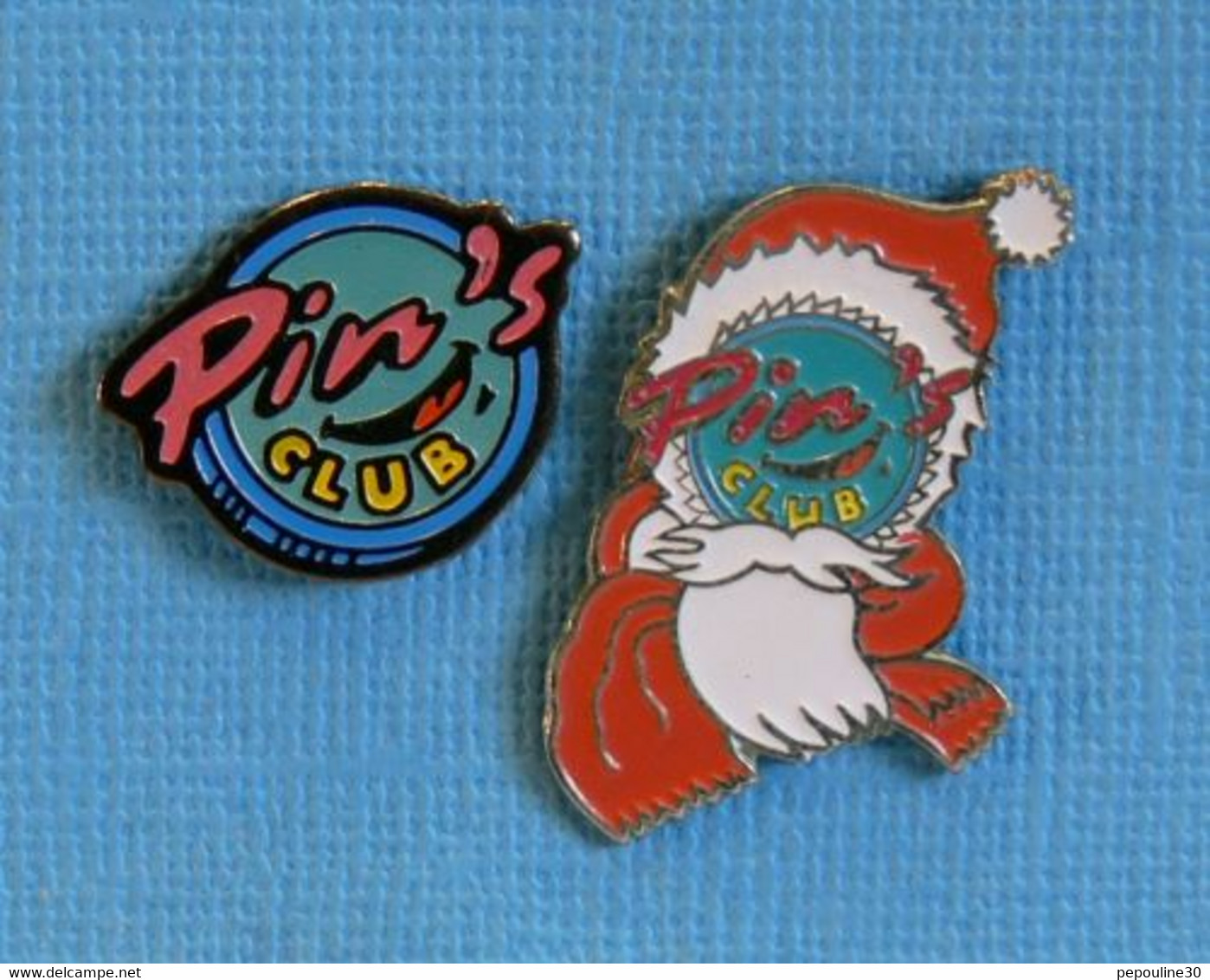 2 PIN'S //   ** PIN'S VINTAGE COLLECTION / PIN'S CLUB NOËL ** - Weihnachten