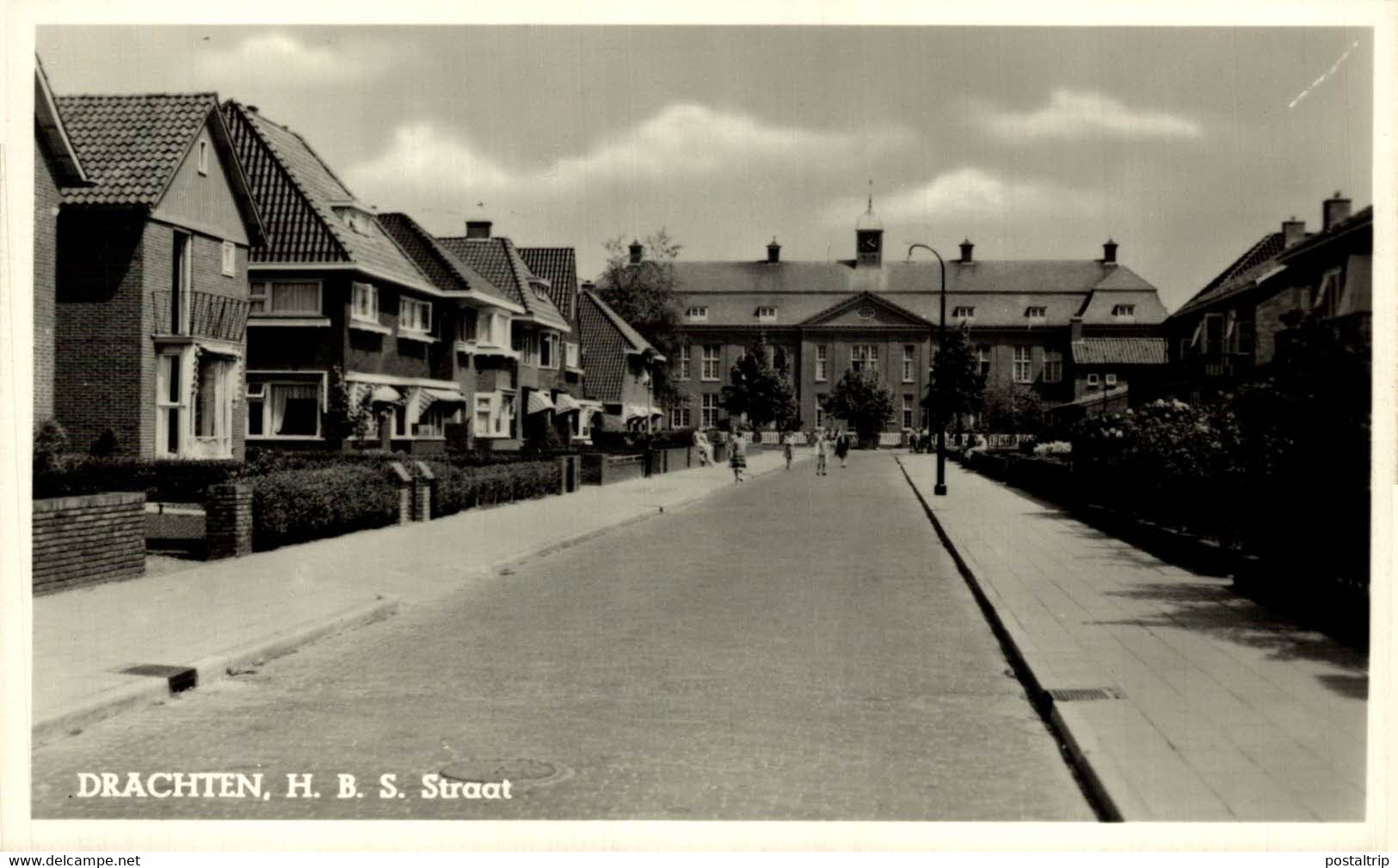 DRACHTEN  H.B.S. Straat  Friesland  HOLLAND HOLANDA NETHERLANDS - Drachten