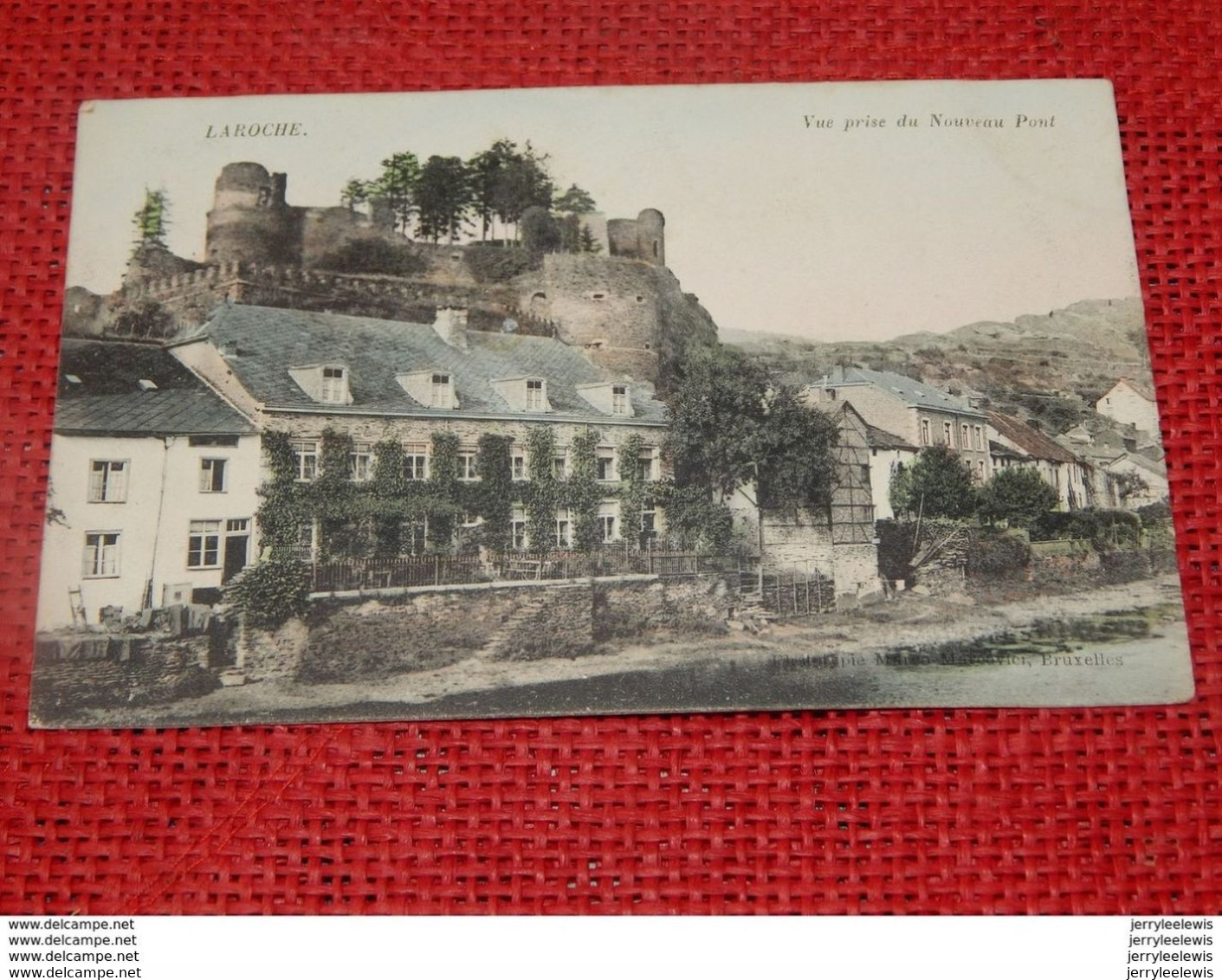 LA-ROCHE-en-ARDENNE  -  LAROCHE -  Vue Prise Du Nouveau Pont - La-Roche-en-Ardenne