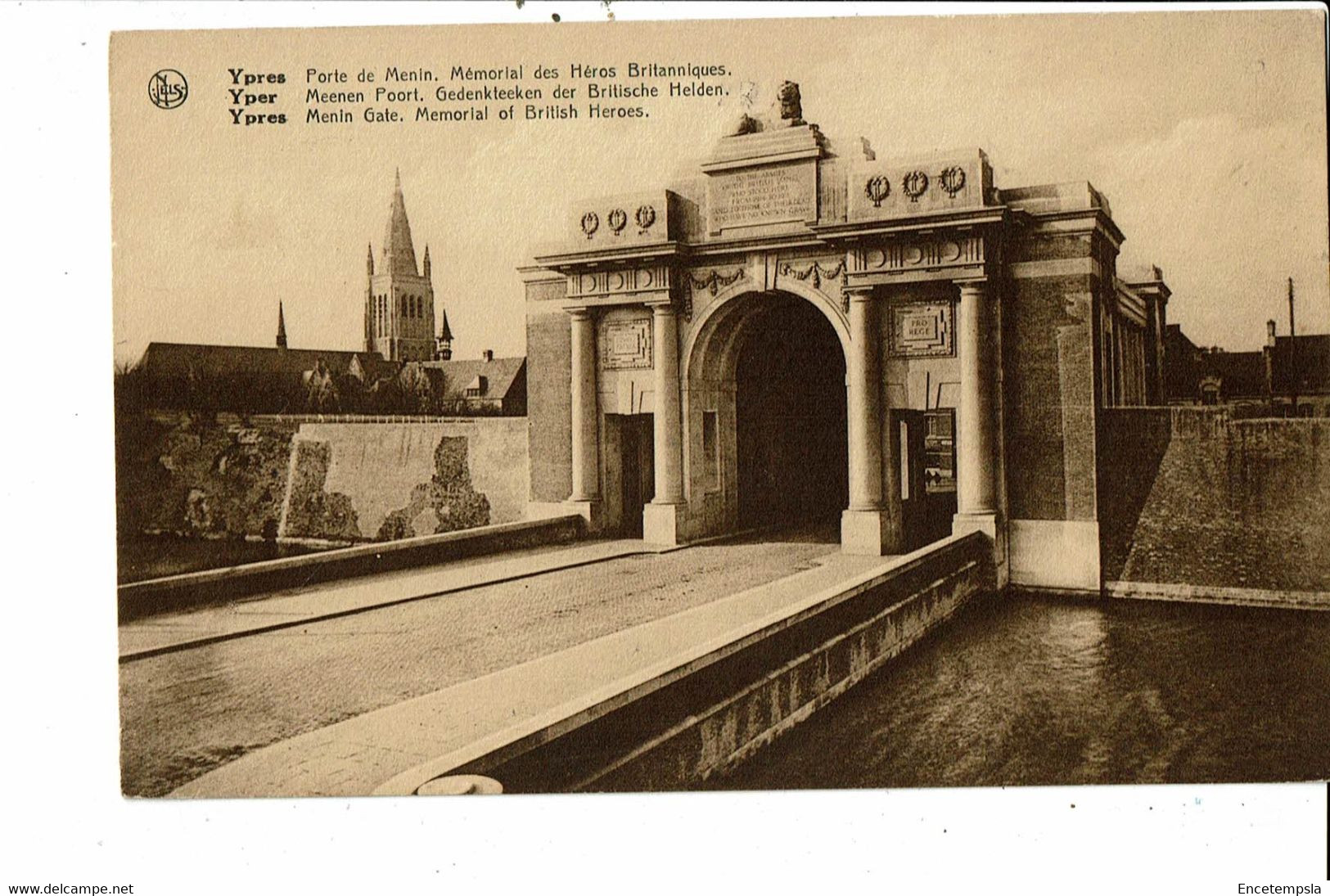 CPA-Carte Postale-Belgique-Ypres Porte De Menin  VM30196 - Ieper