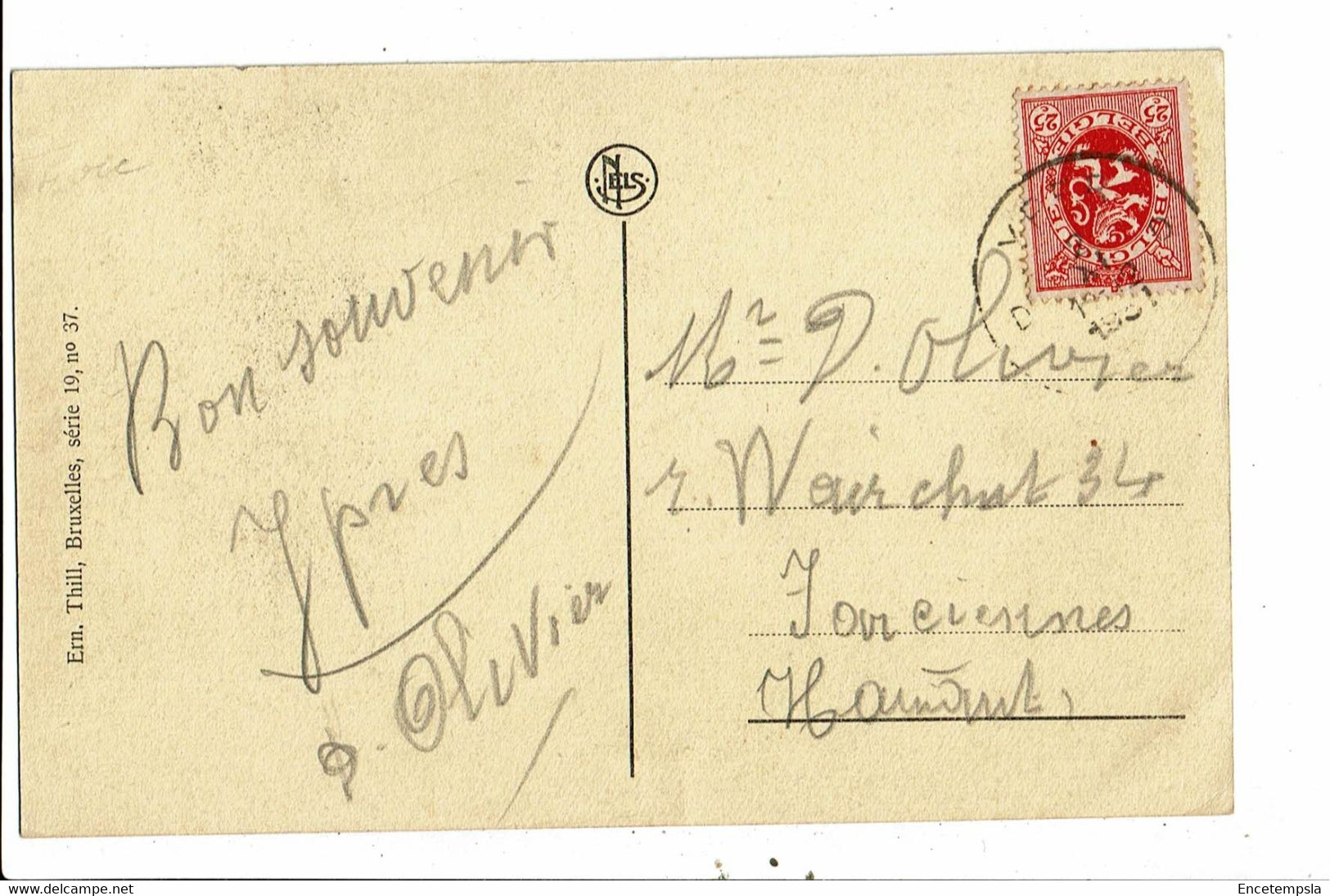 CPA-Carte Postale-Belgique-Ypres Majoorgracht 1931  VM30197 - Ieper