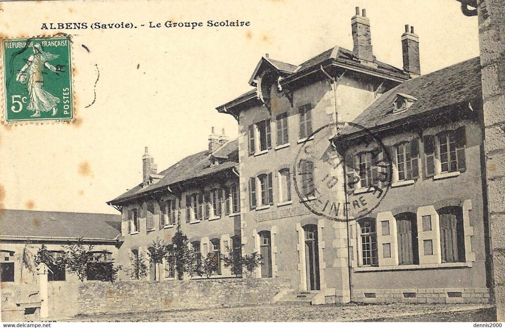 ALBENS (73) - Le Groupe Scolaire - Ed. L. Grimal, Chambéry, N° 1457 - Albens