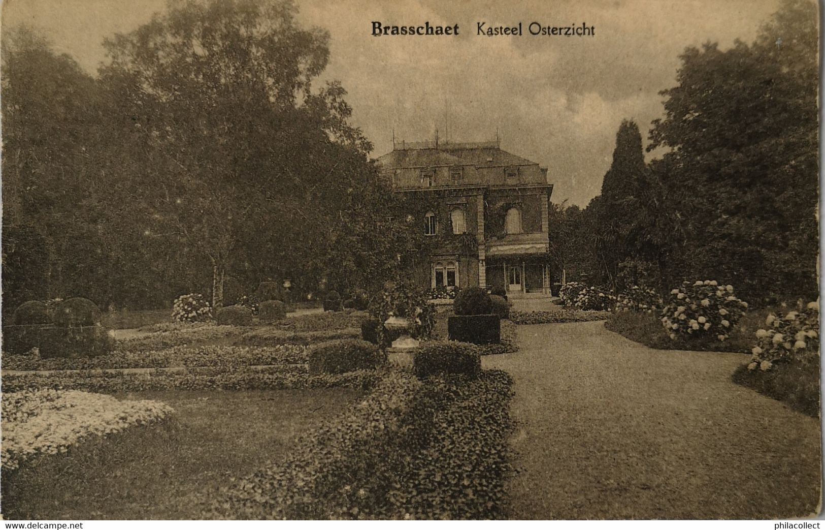 Brasschaat. - Brasschaet // Kasteel Osterzicht 1928 - Brasschaat