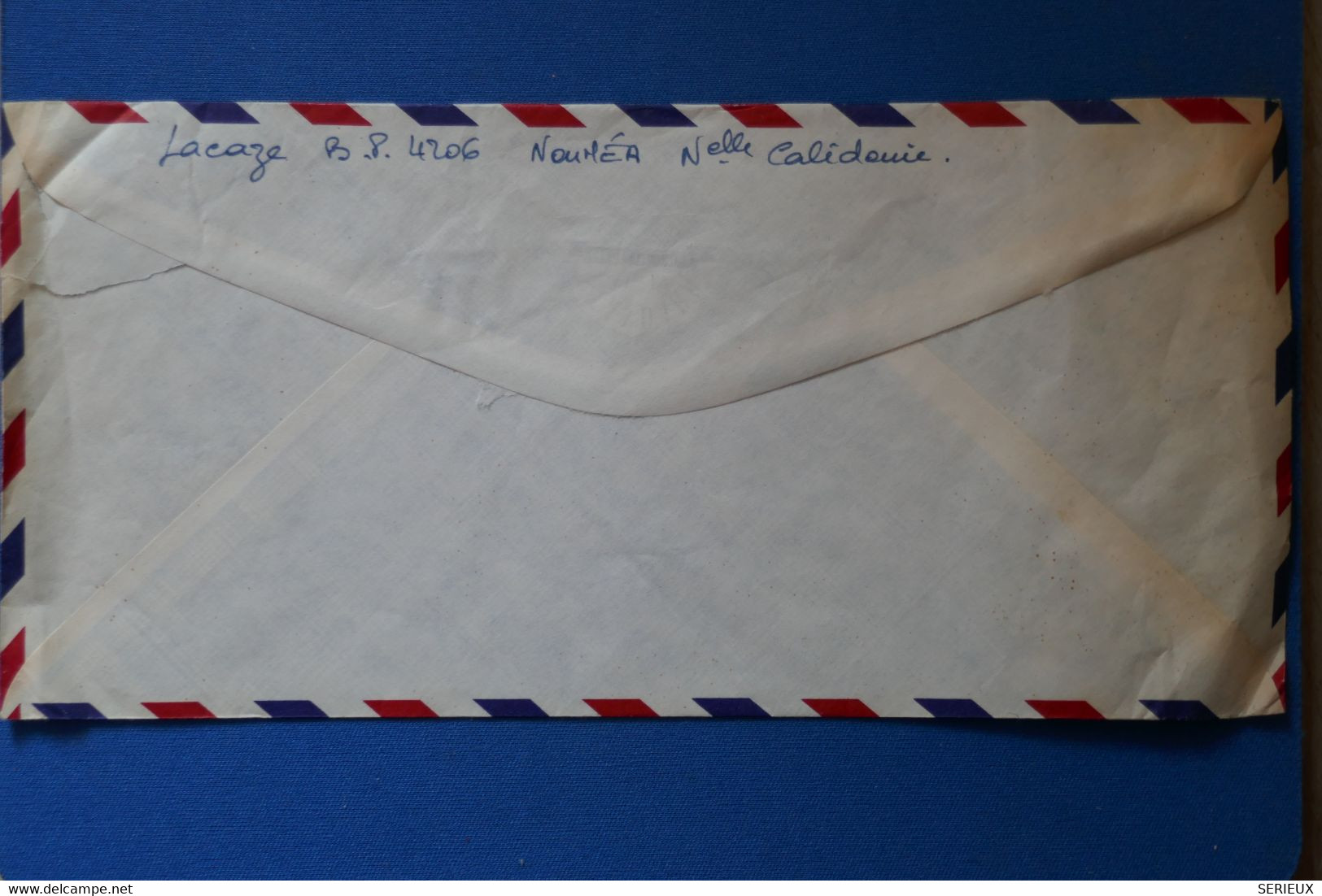 Q4 NOUVELLE CALEDONIE BELLE LETTRE  1984 NOUMEA POUR VERSAILLES FRANCE+ AFFRANCHISSEMENT PLAISANT - Cartas & Documentos