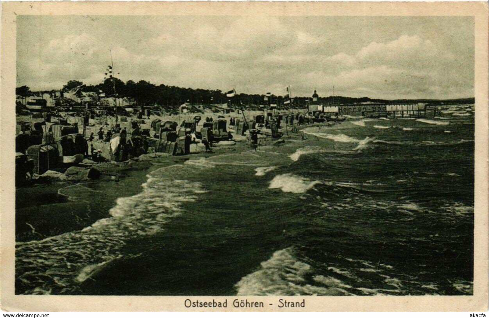 CPA AK Ostseebad GÖHREN-Strand GERMANY (663025) - Goehren