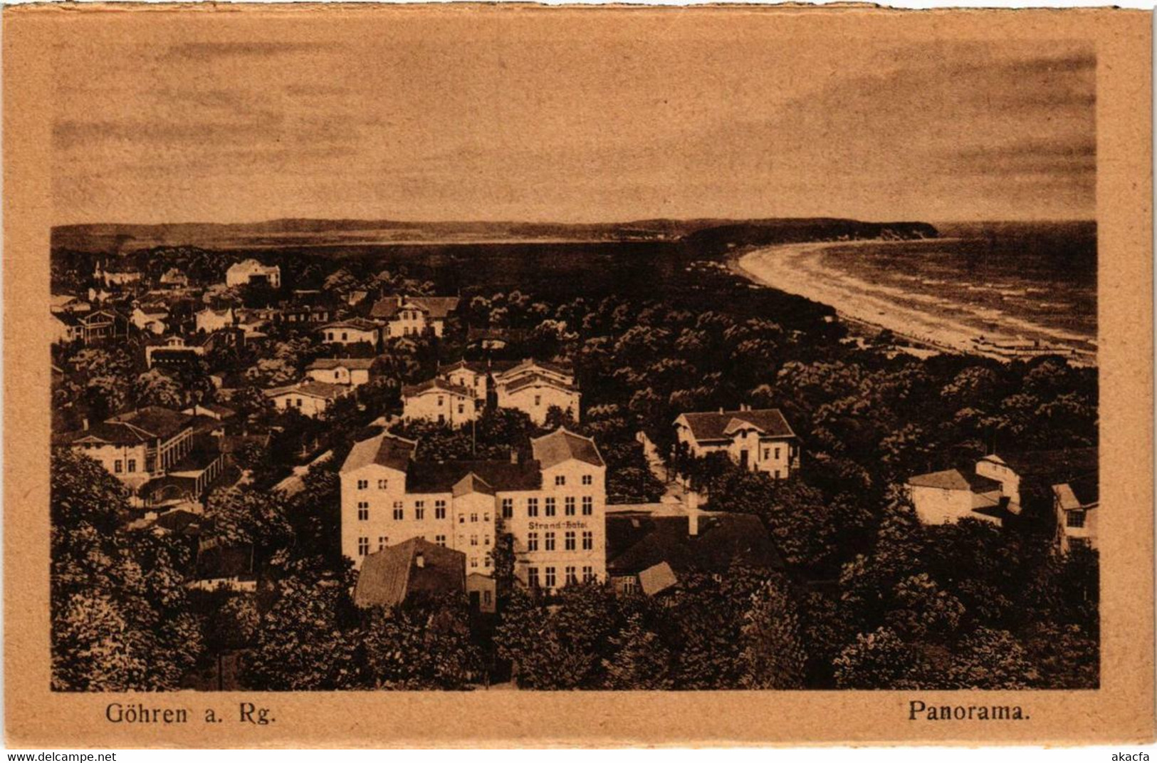 CPA AK Insel RÜGEN GÖHREN Panorama GERMANY (670237) - Göhren