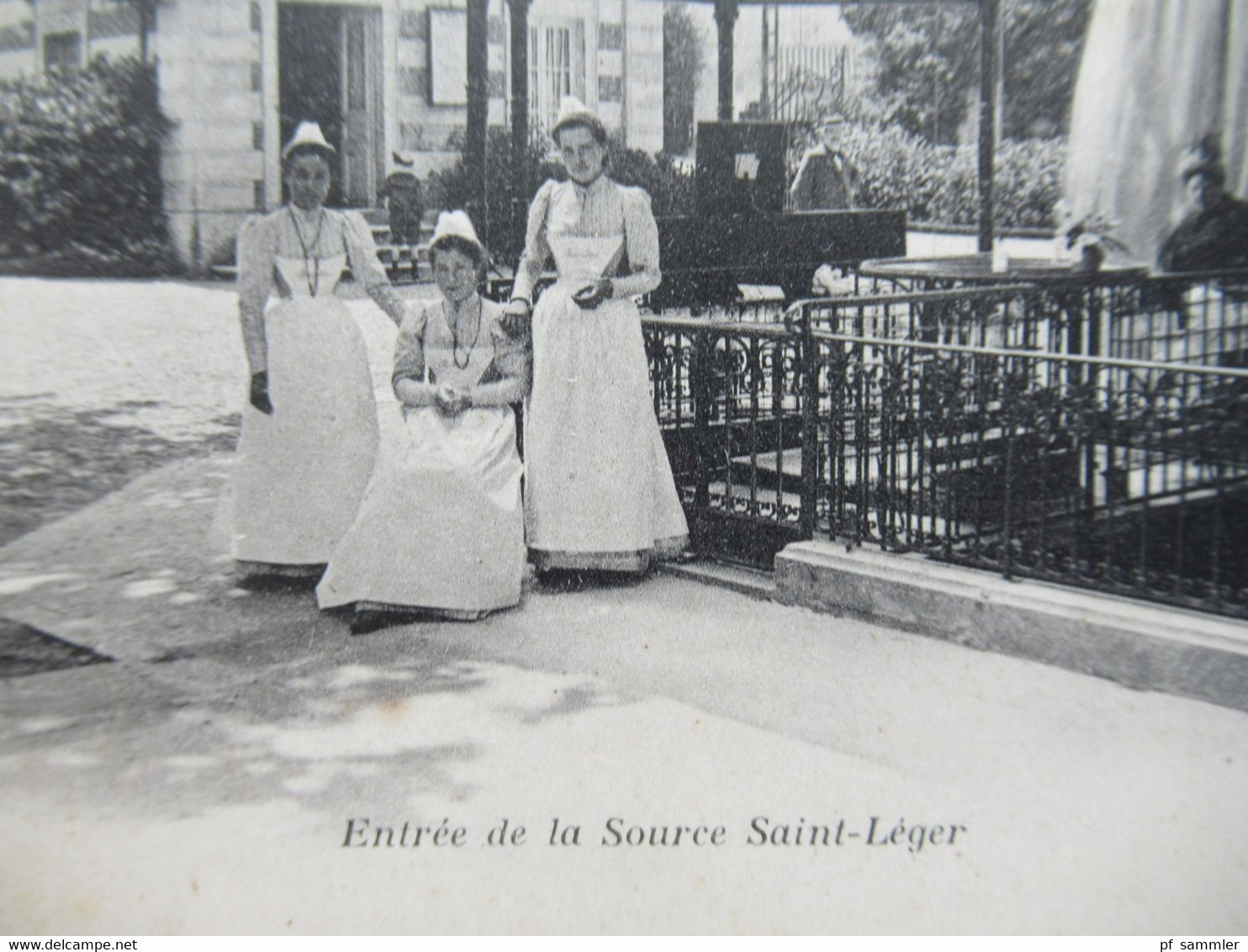 Frankreich Um 1910 AK Pouges Les Eaux Entree De La Soucre Saint- Leger Verlag B.F. Paris - Pougues Les Eaux