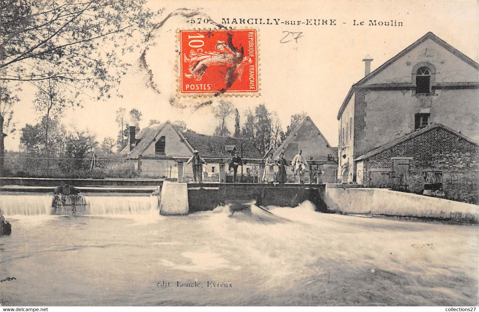 27-MARCILLY-SUR-EURE- LE MOULIN - Marcilly-sur-Eure