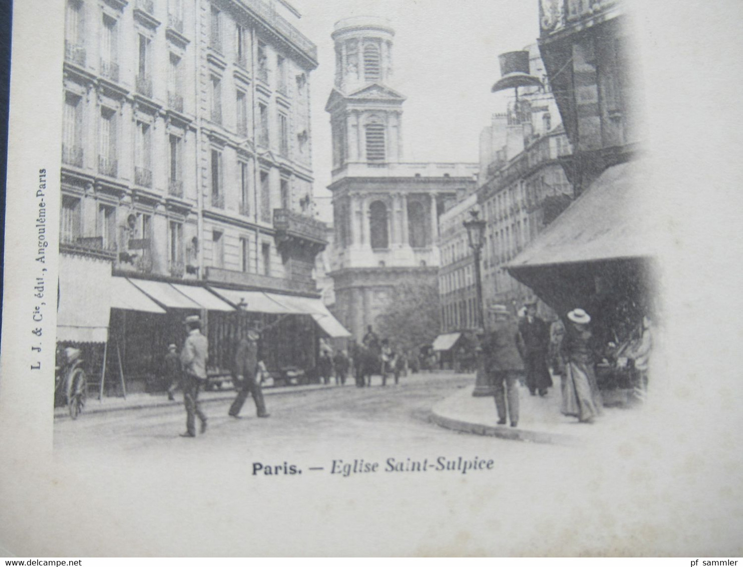 Frankreich Um 1900 Paris Eglise Saint Sulpice Verlag L J & Cie Angouleme Paris - Eglises