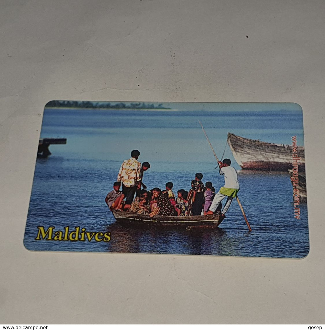 Maldives-(MLD-32-MAL-C-32)-Ferry-(34)-(RF50)-(2003046501193821)-used Card+1card Prepiad Free - Maldivas