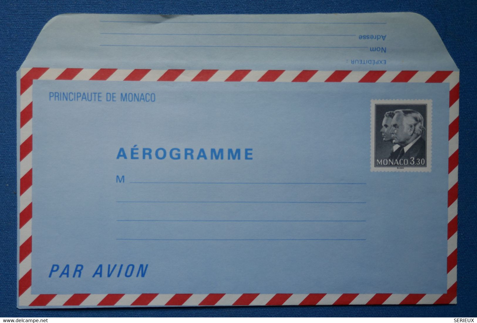 Q5 PRINCIPAUTE DE MONACO BELLE LETTRE AEROGRAMME 1984 NON VOYAGé NEUF - Cartas & Documentos