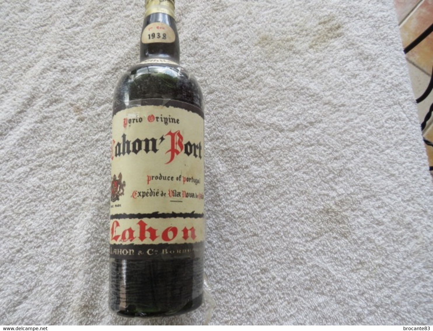 PORTO BLANC LAHON 1938 - Spirituosen