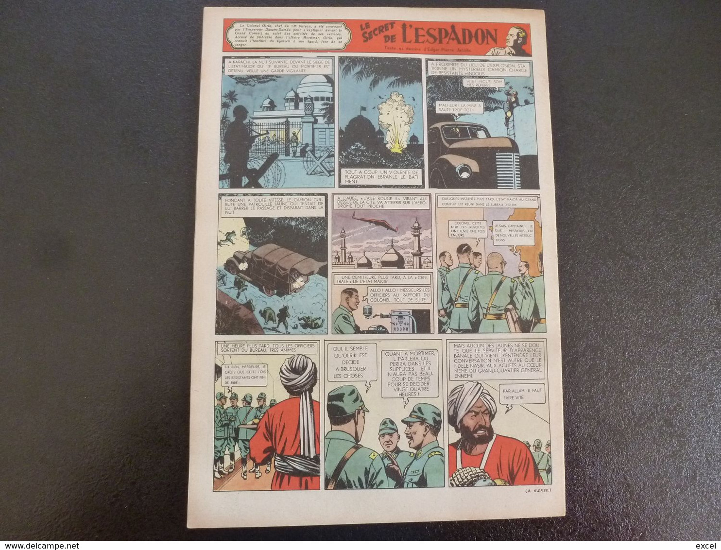 JOURNAL TINTIN N°5 1948 Couverture Le Raillic - Tintin