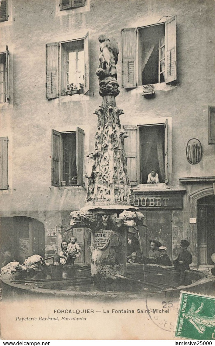 04 Forcalquier La Fontaine Saint Michel - Forcalquier