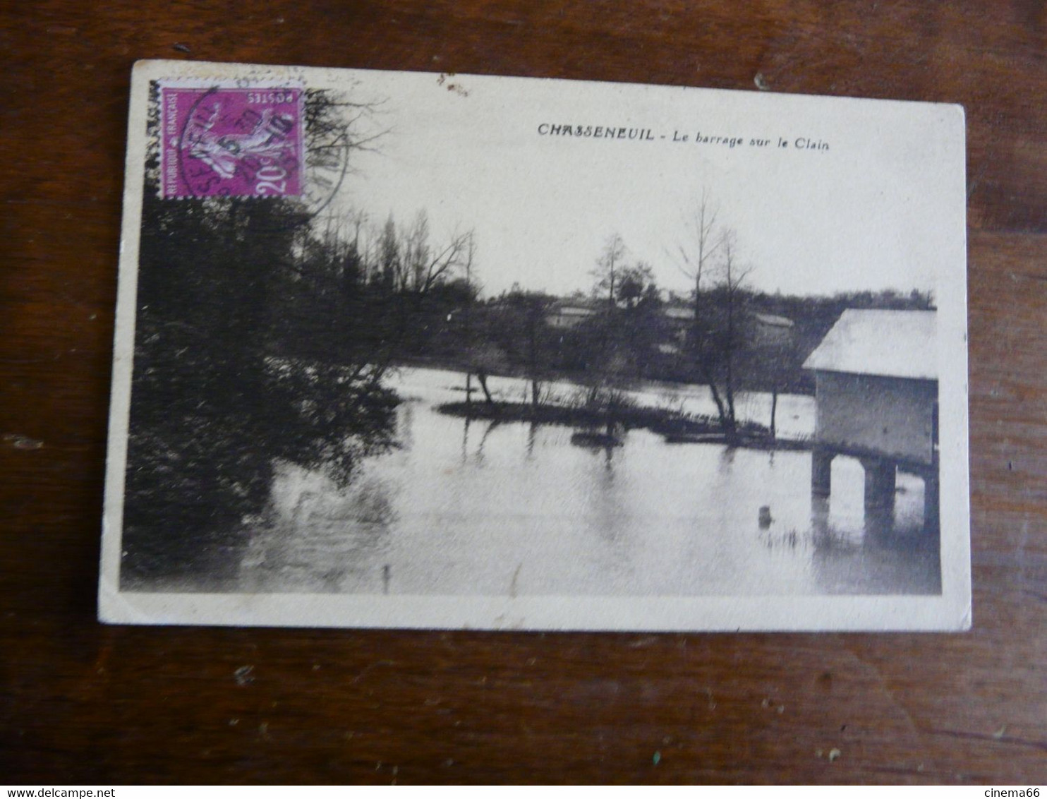 CHASSENEUIL - Le Barrage Sur Le Clain - Other & Unclassified