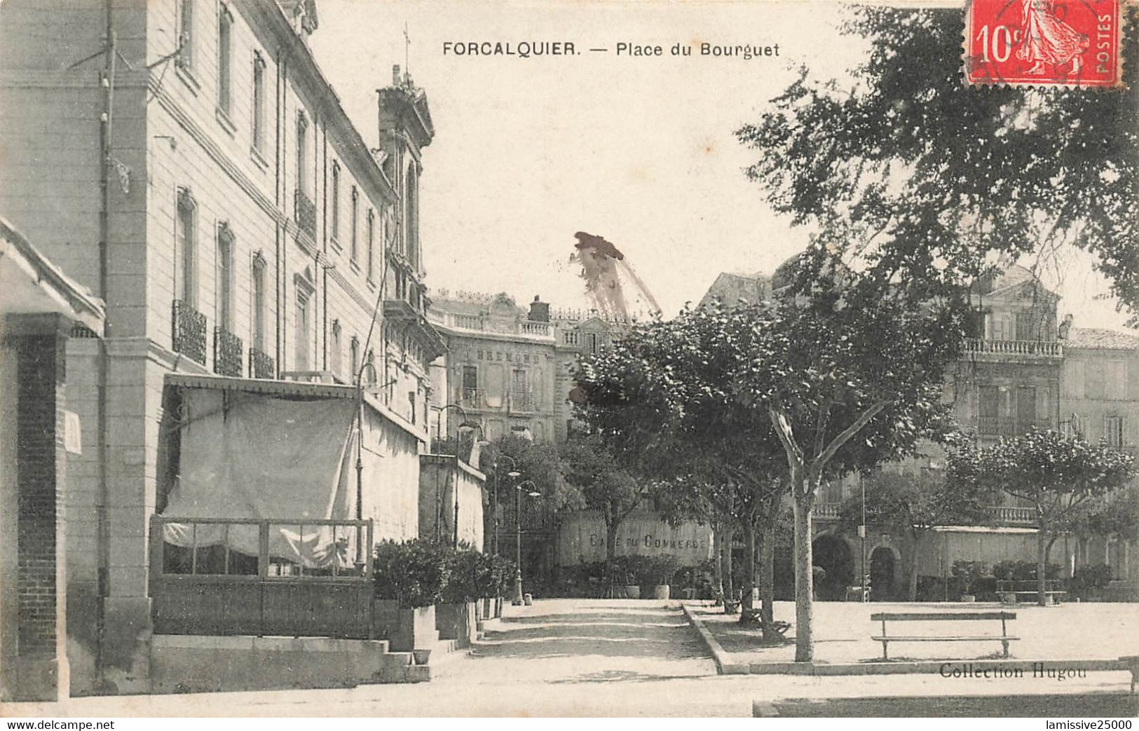 04 Forcalquier Place Du Bourguet - Forcalquier