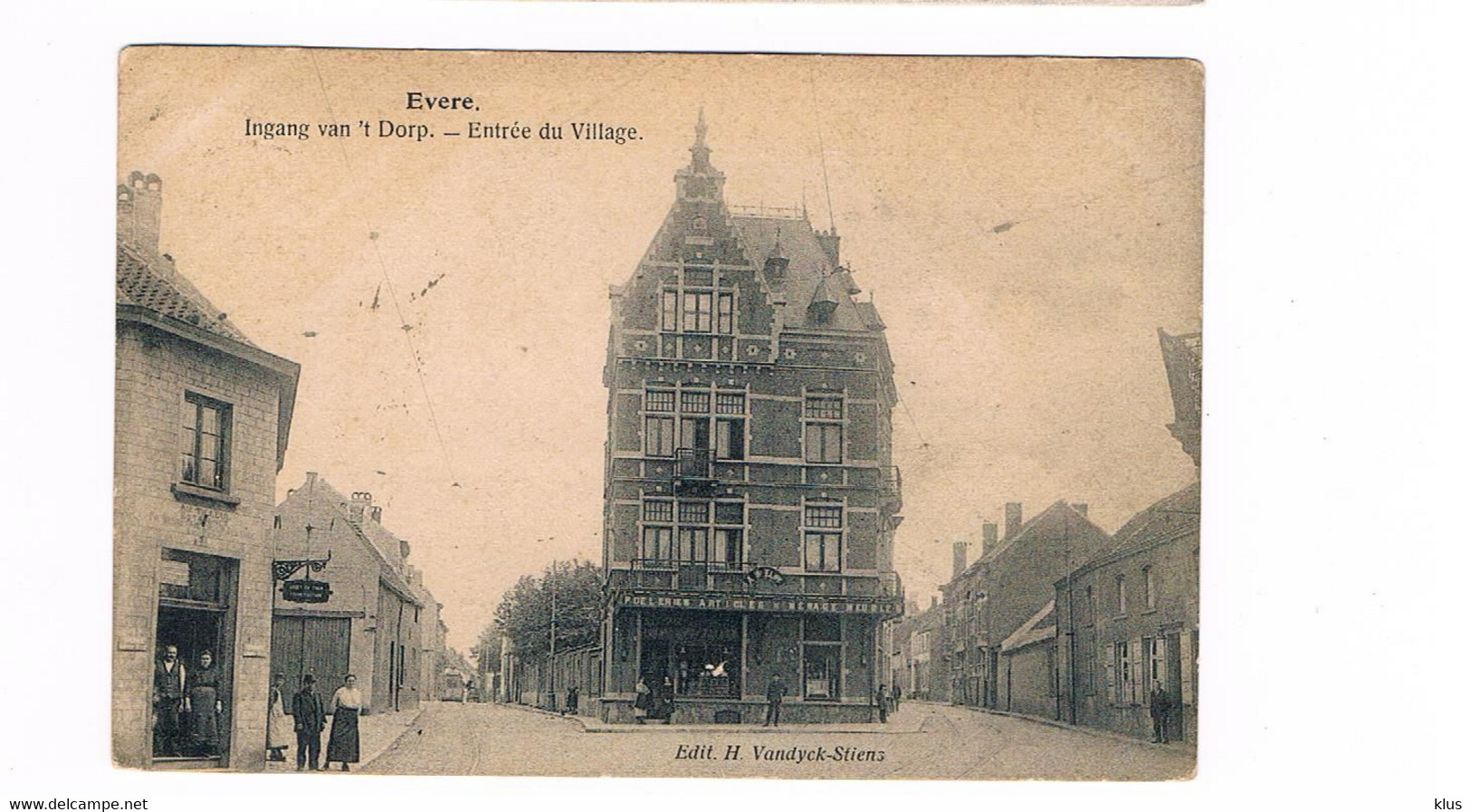 Evere Ingang Van Het Dorp  Entrée Du Village ZEER ZELDZAAM TRES RARE TOP - Evere