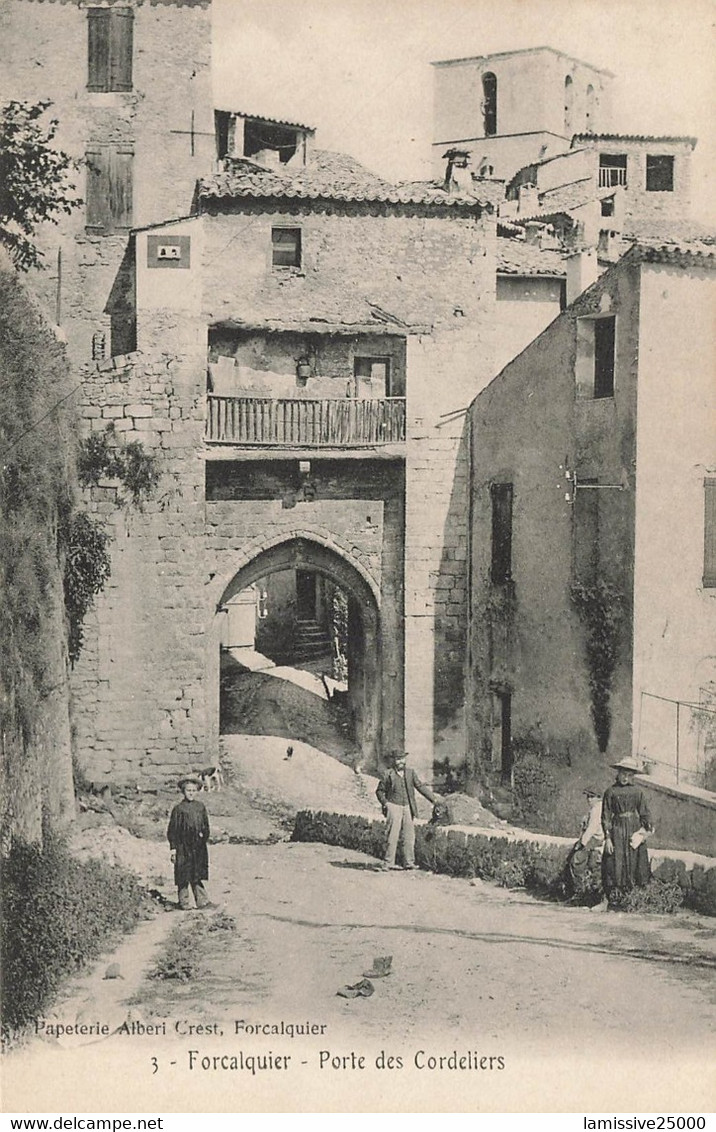 04 Forcalquier Porte Des Cordeliers - Forcalquier