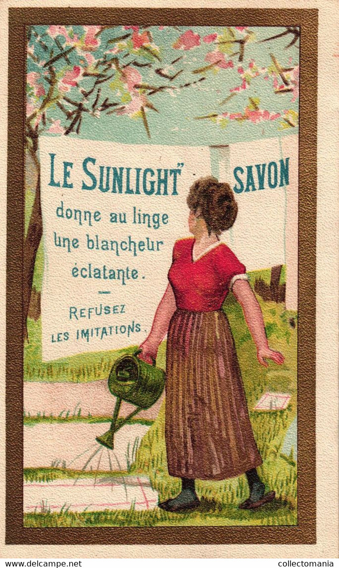 1 Carte Publi. Le Sunlight Savon - Otros & Sin Clasificación