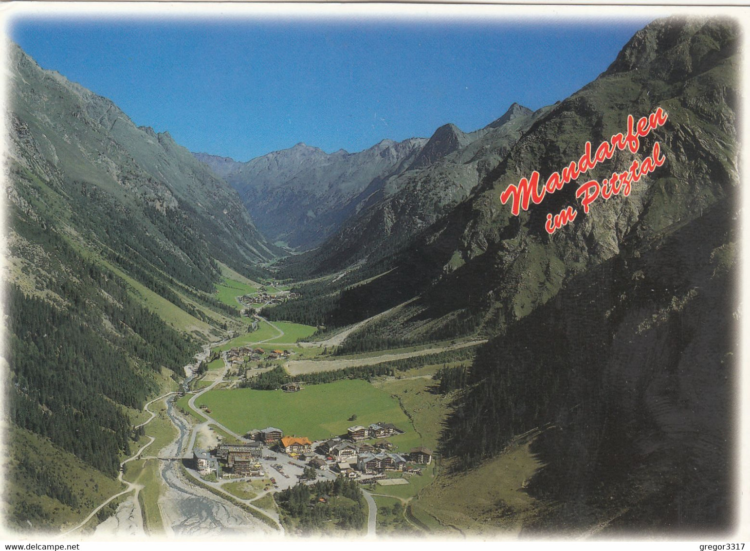 3235) MANDARFEN Im PITZTAL - 6481 ST. Leonhard - Tolle LUFTBILD AK !! - Pitztal