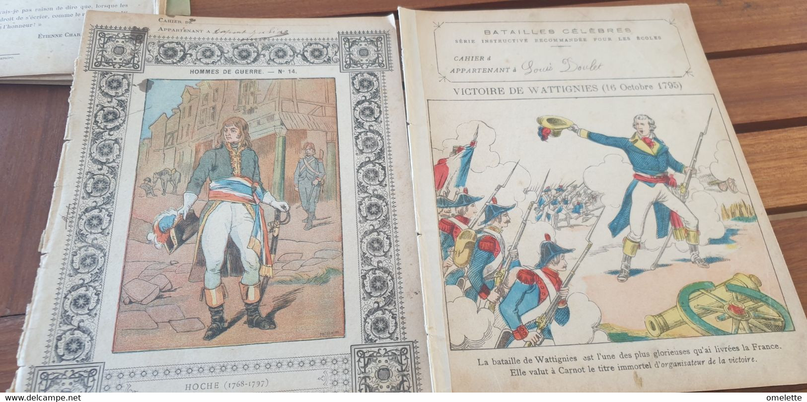 MILITAIRES /GUERRE/LA ROCHELLE/LILLE/RUSSIE/LOUIS XIV/CROISADE/DRAPEAUX/DUEL/DEROULEDE/MAC MAHON/AGNADEL/WATTIGNIES