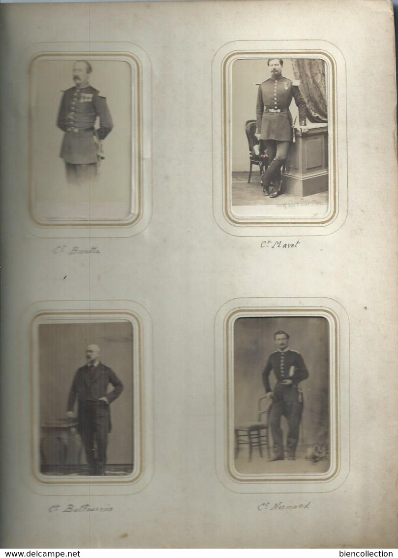 140 Photos 10cm X 6cm De Militaires Avec Les Noms Indiqués. - War, Military