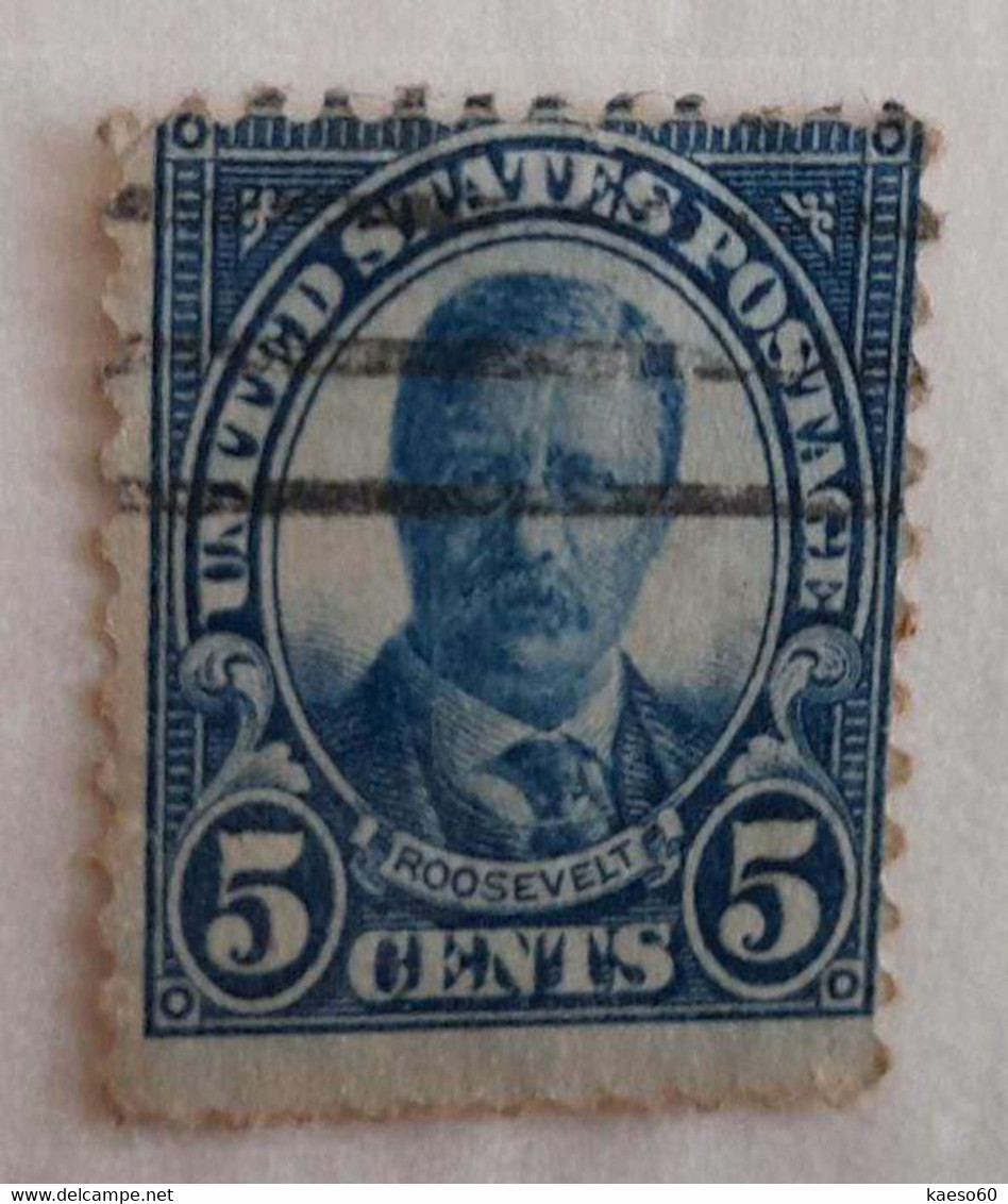 Timbre -Etats-unis -  Roosevelt 5c - Altri & Non Classificati