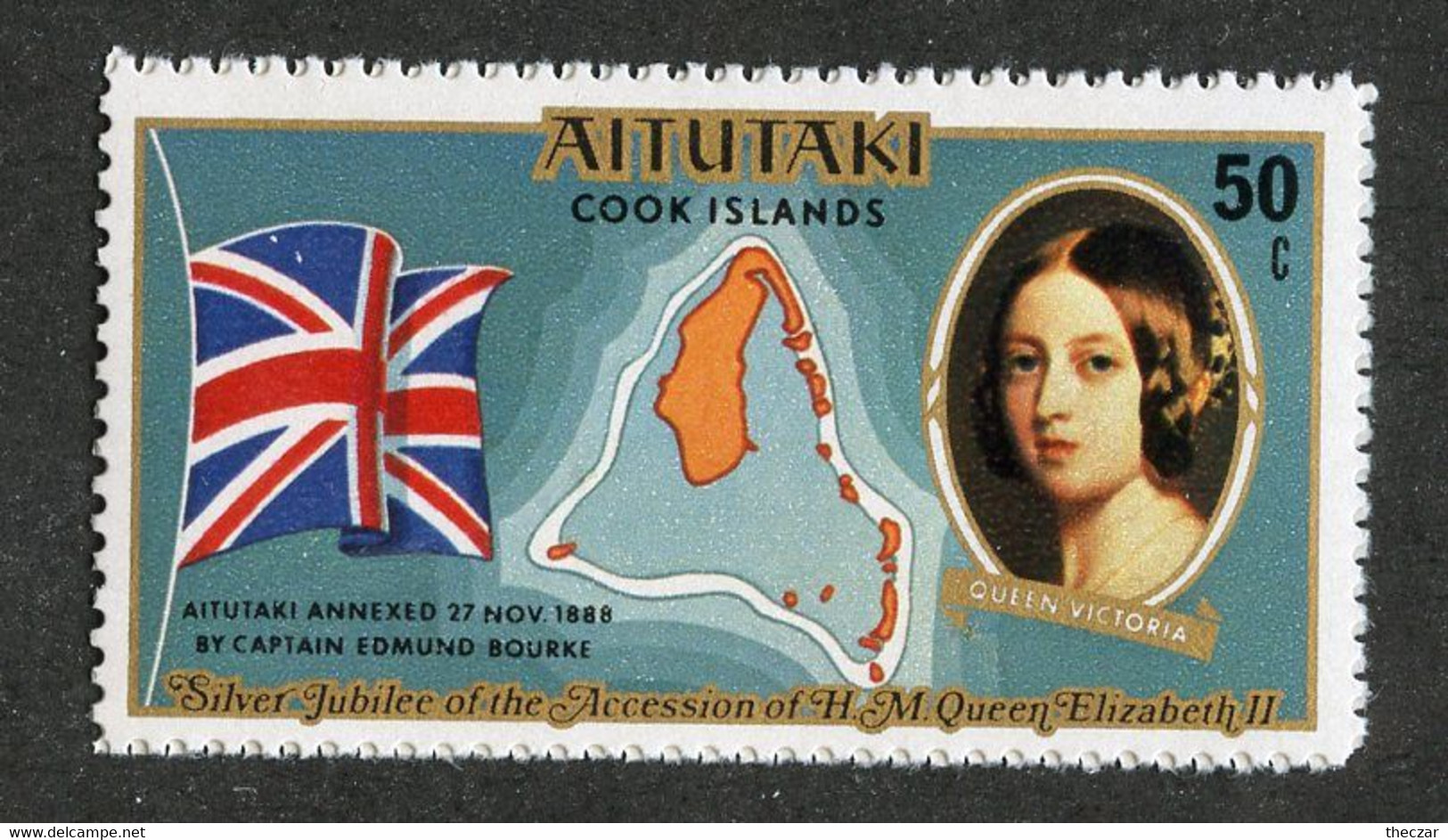 BC 6793 *Offers Welcome* 1977 Sc 150 Mnh** - Aitutaki